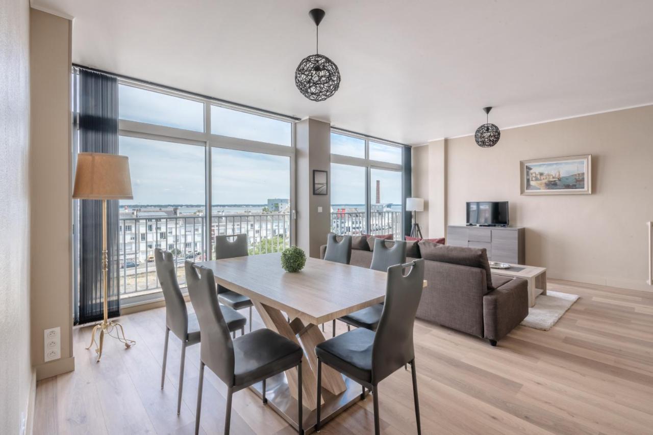 Appartement De 90M Vue Sur Le Port Saint-Nazaire  Bagian luar foto